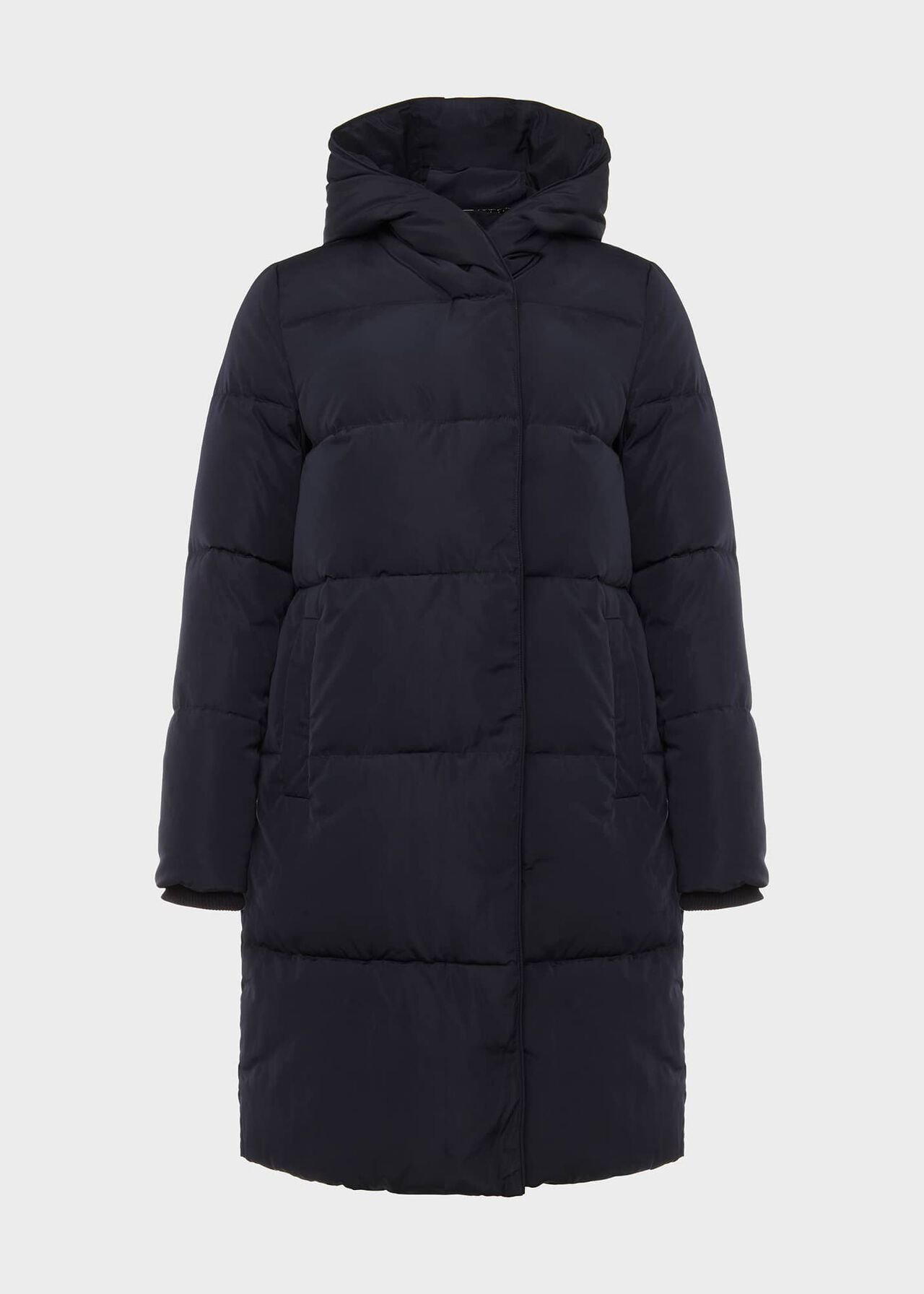 Darla Water Resistant Puffer Jacket, Navy, hi-res