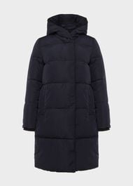 Darla Water Resistant Puffer Jacket, Navy, hi-res