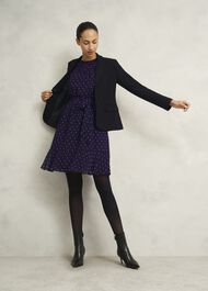 Rosie Dress, Navy Ivory, hi-res