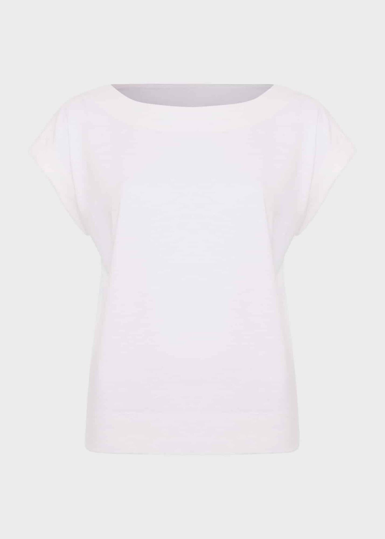 Hobbs Alycia Cotton Slub T-Shirt Hobbs Alycia Cotton Slub T-Shirt