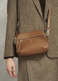 Carlton Crossbody Bag, Tan, hi-res