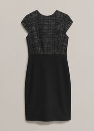 Esme Match Black Dress, Black White, hi-res