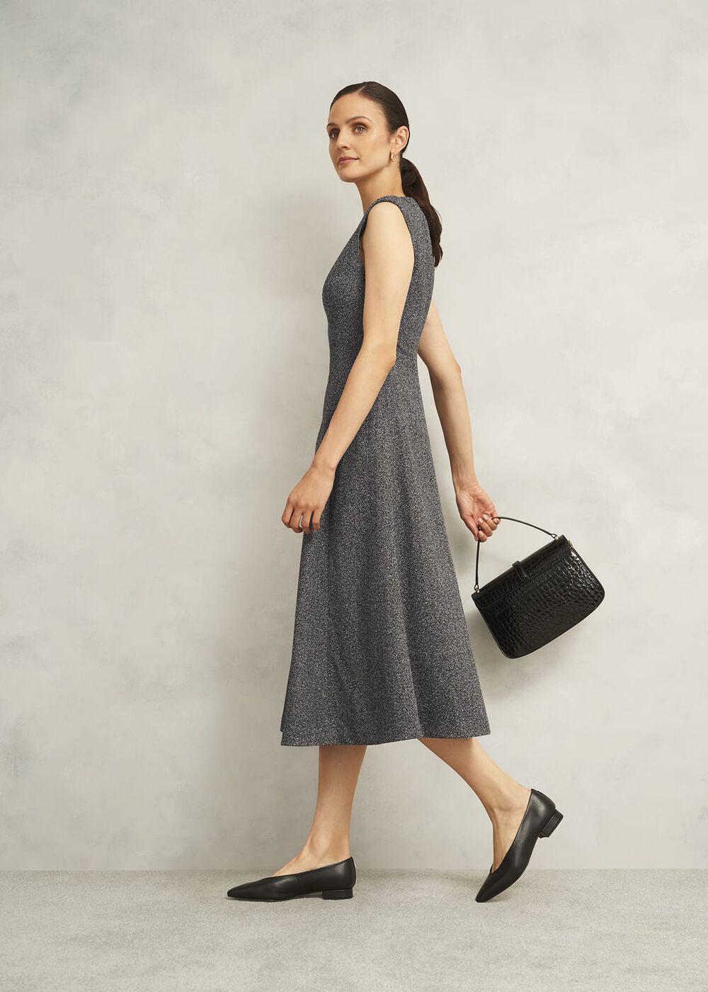 Cherie Dress, Black Camel, hi-res