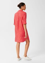 Marciella Tunic Dress, Pink Orange, hi-res