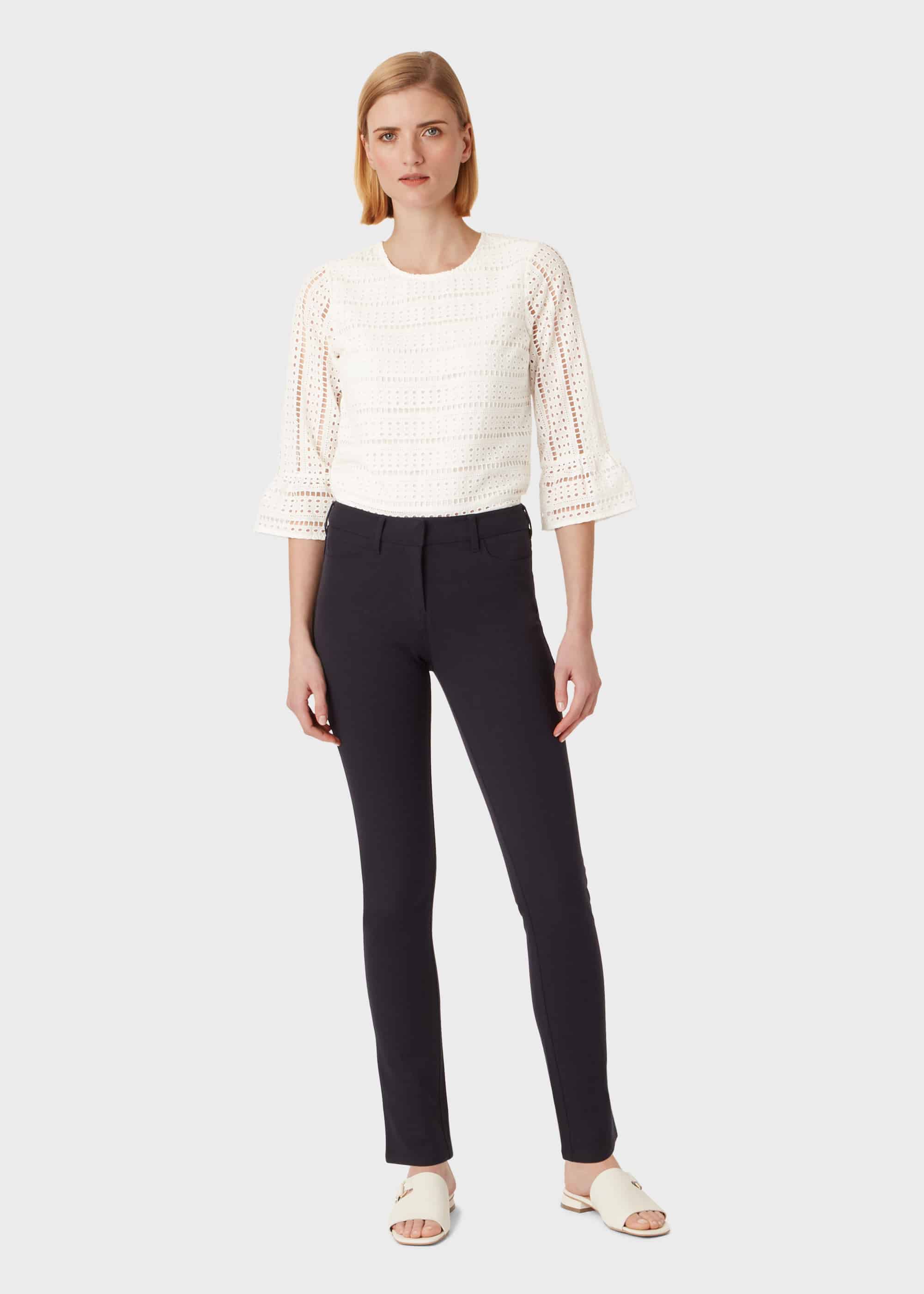 petite navy jeans