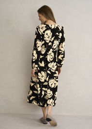 Evelyn Dress, Black Sandstone, hi-res