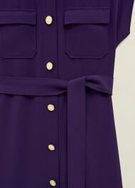 Tania Dress, Grape Purple, hi-res