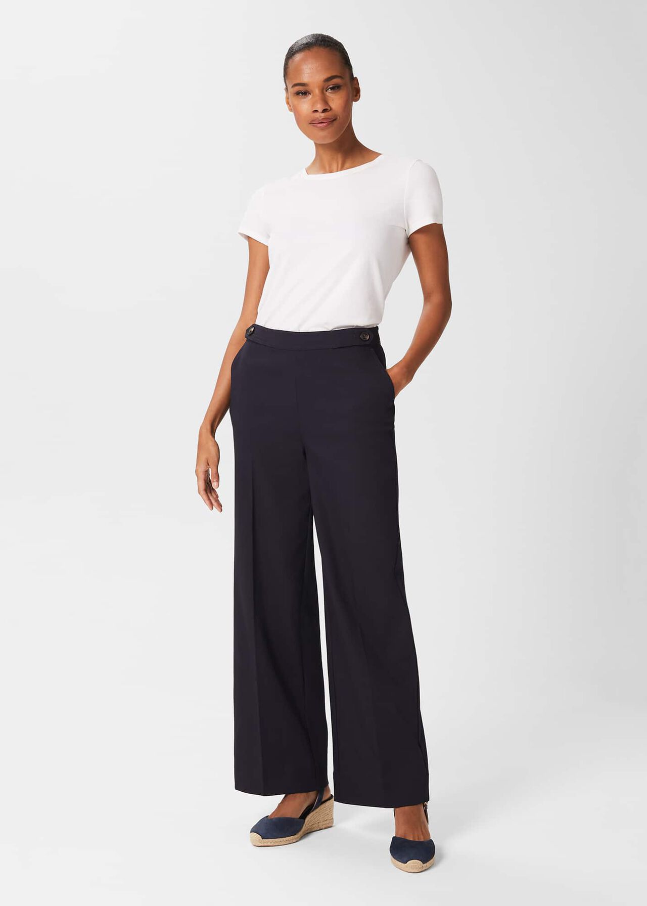 Samina Pants, Navy, hi-res