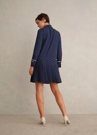 Francesca Dress, Midnight Ivory, hi-res