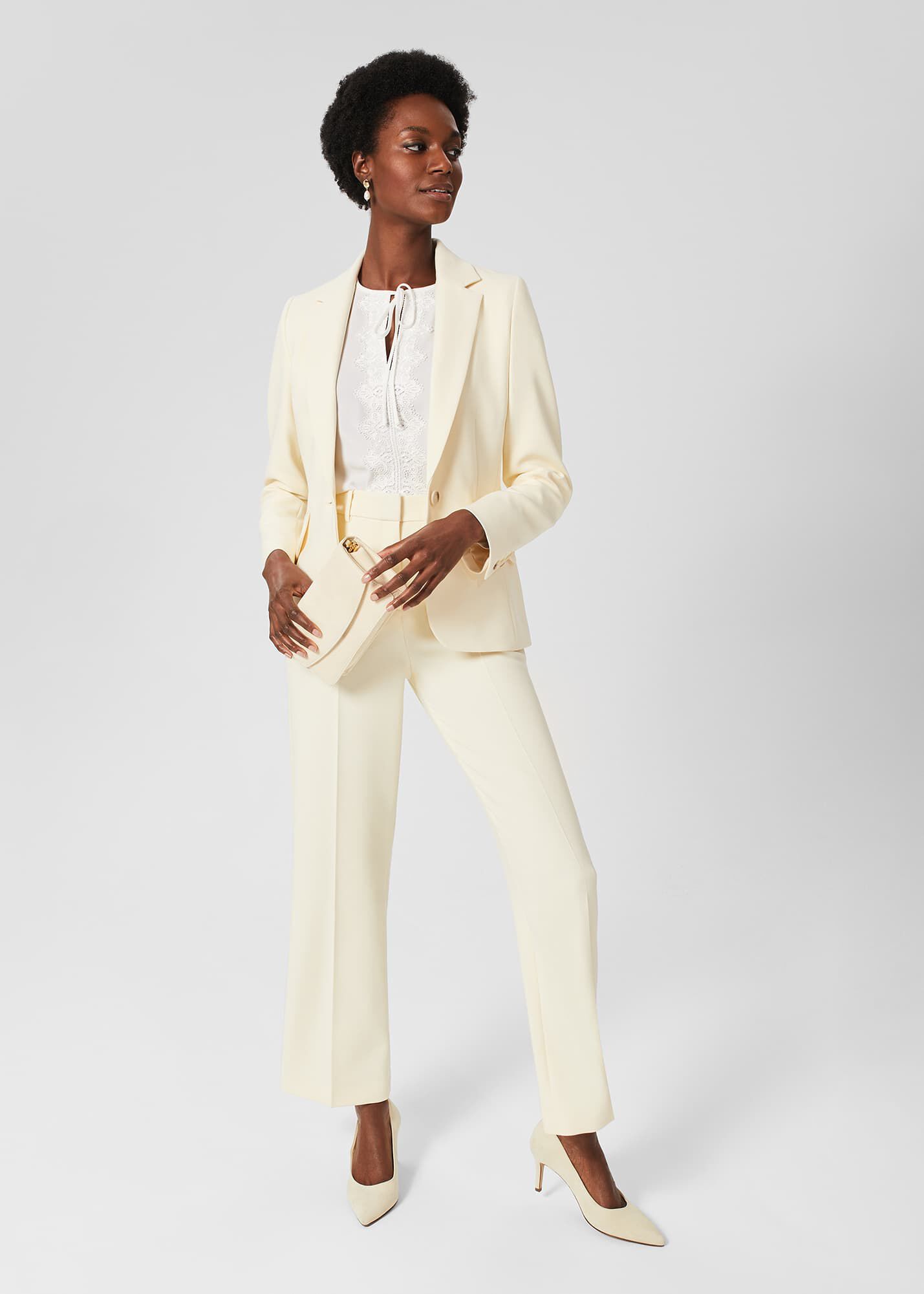 Buy Cream Cotton Suit Set | Women Dresses | Kohsh