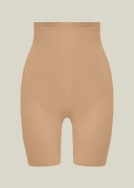 Firm Control Hourglass High Waist Thigh Shaper, Praline, hi-res