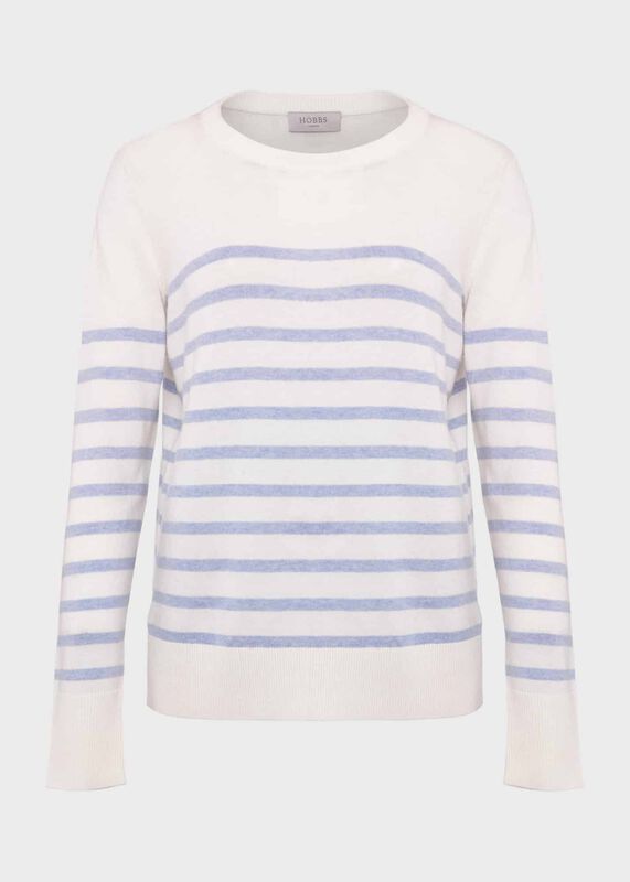 Willa Stripe Jumper With Merino Wool
