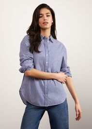 Daventry Shirt, Blue Ivory, hi-res