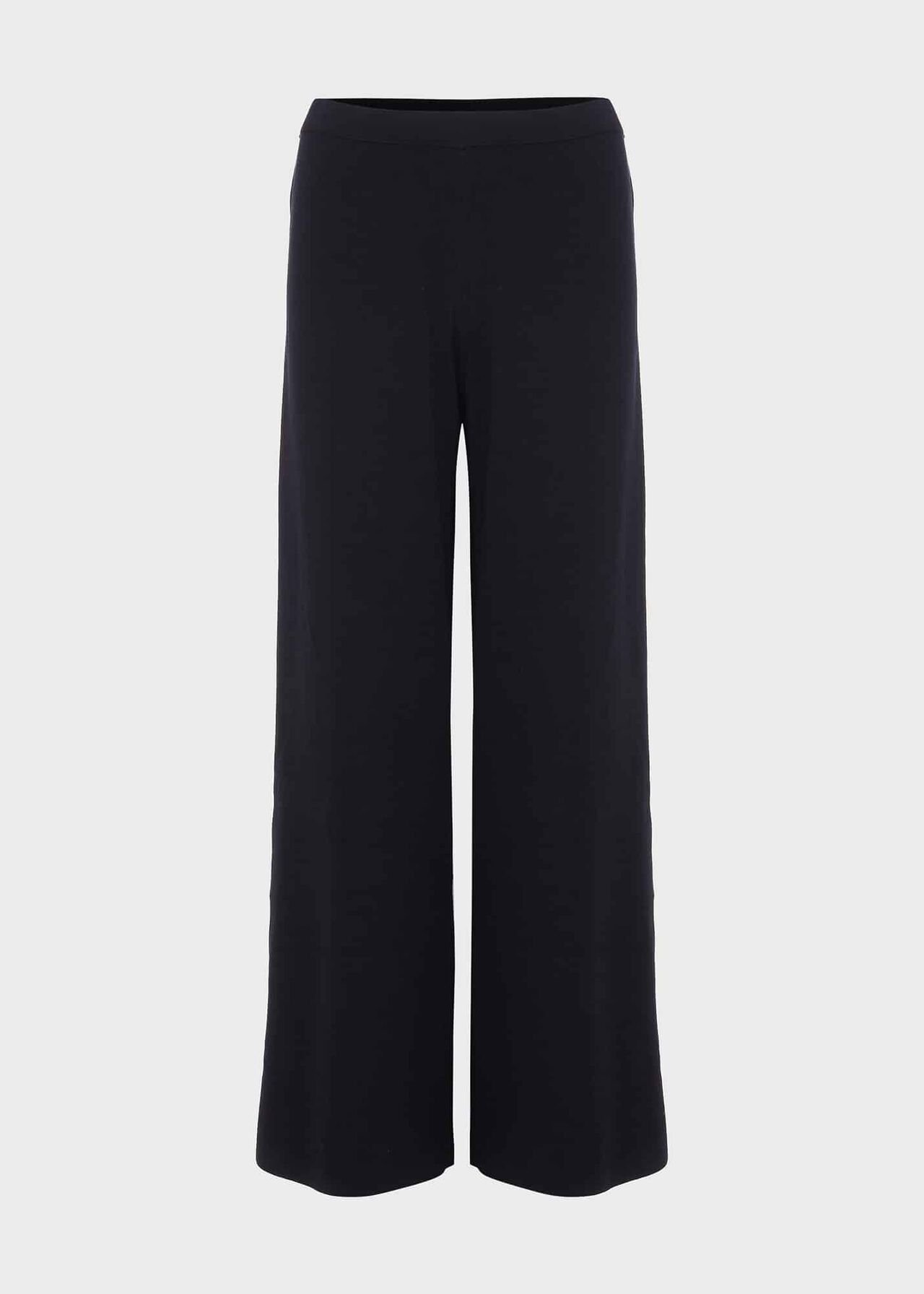Naomi Knitted Trousers, Navy, hi-res