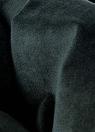 Gia Velvet Skinny Jeans , Dark Green, hi-res