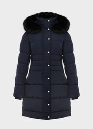 Petite Dita Puffer, Navy, hi-res