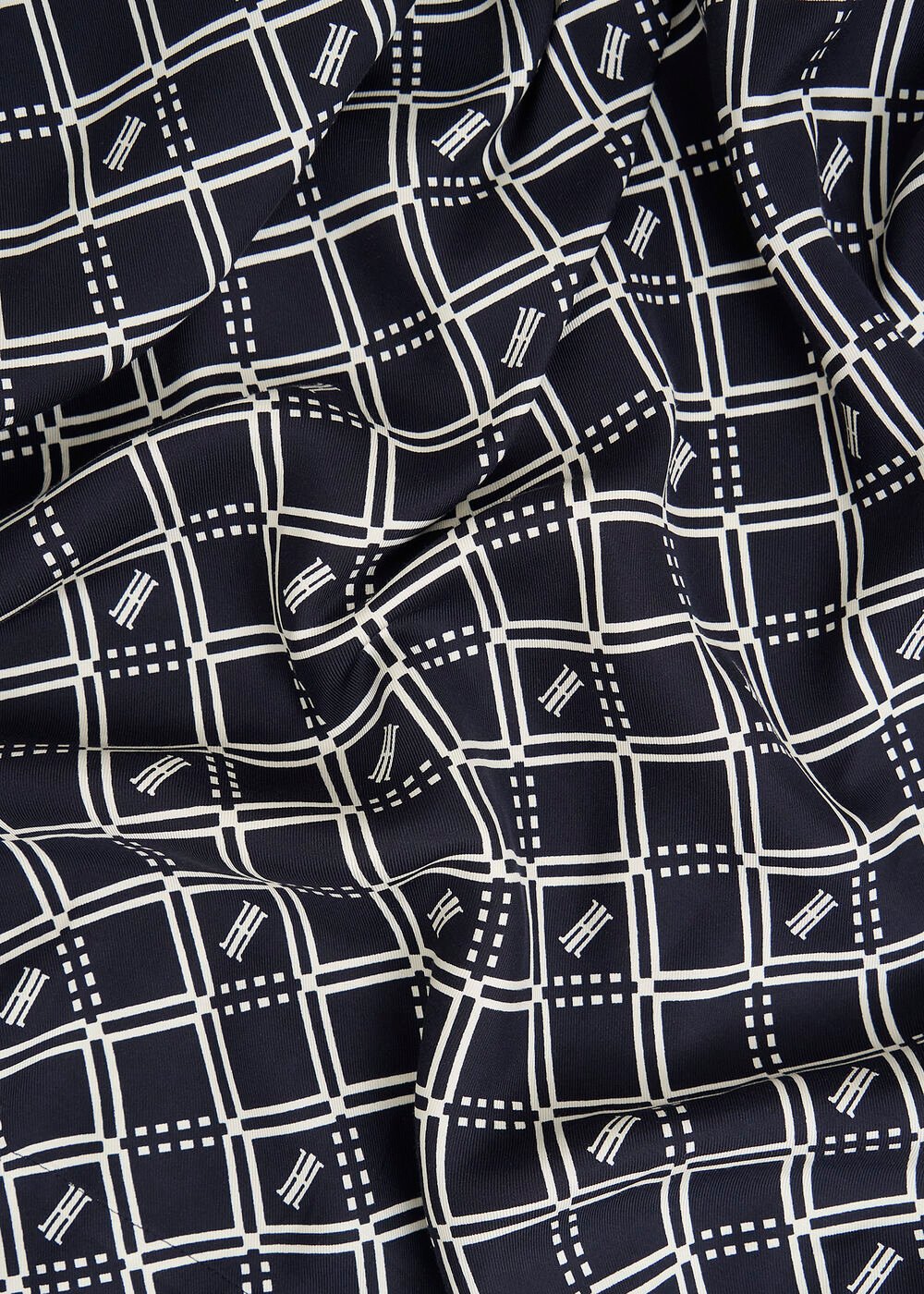 Marlena Dress, Navy Cream, hi-res