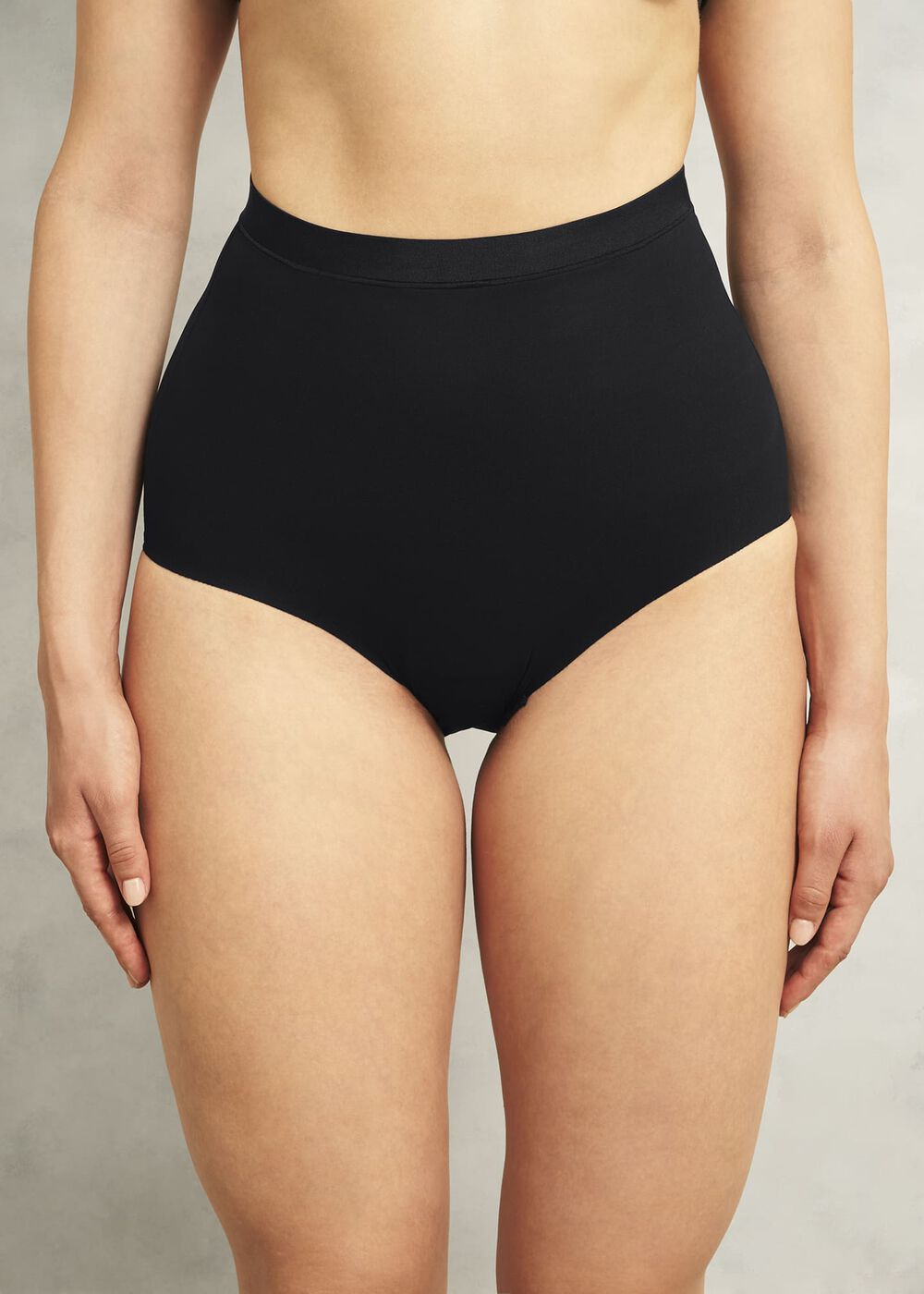 Firm Control Hourglass Shaping Brief , Black, hi-res