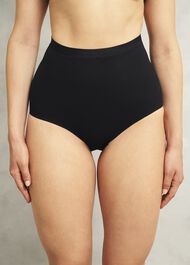 Firm Control Hourglass Shaping Brief , Black, hi-res