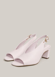 Kali Leather Sandals, Pale Pink, hi-res