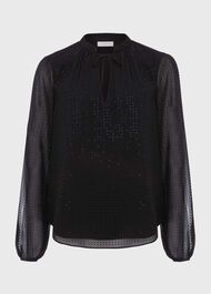 Amira Top, Black, hi-res