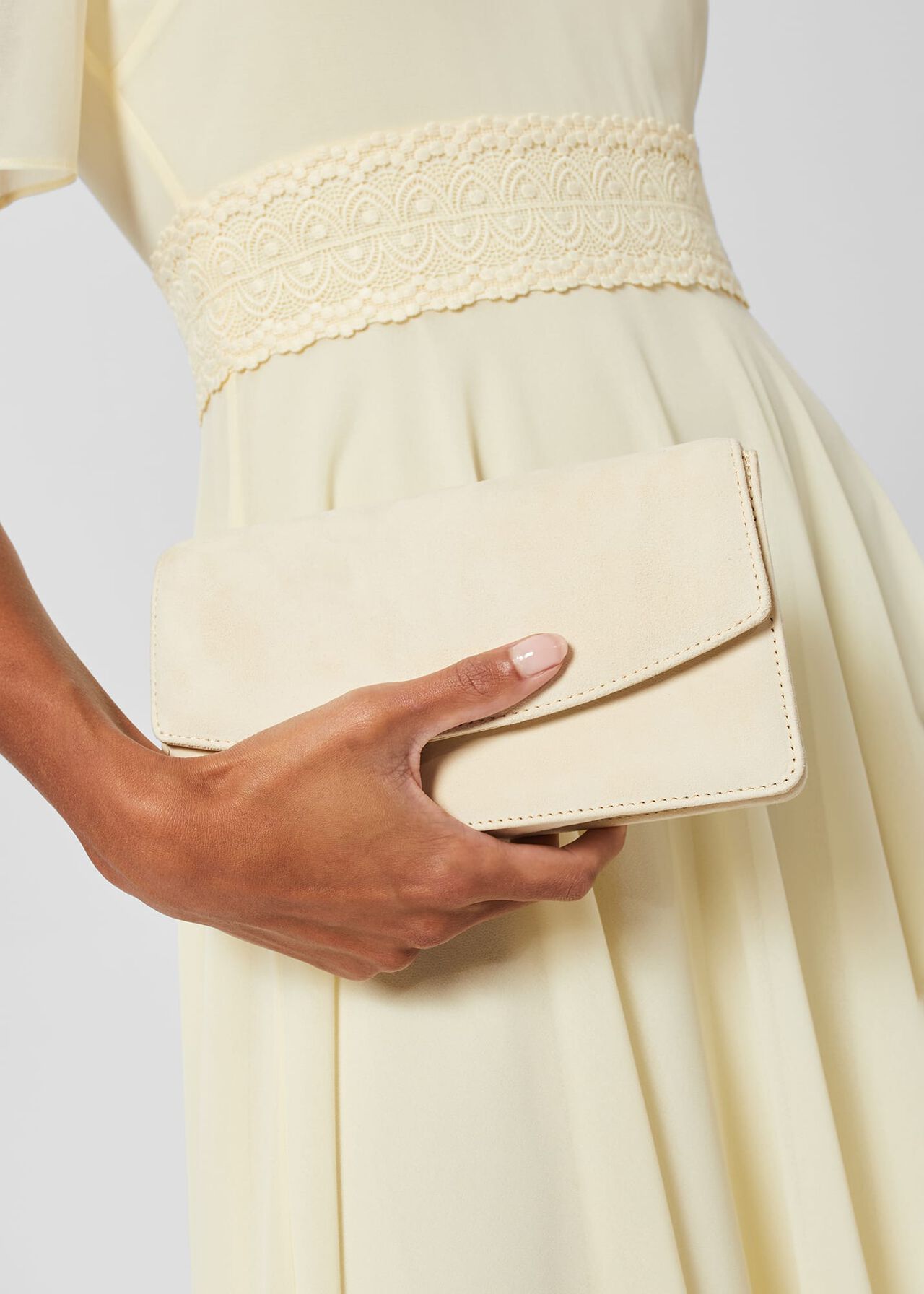 Kensington Clutch, Pale Yellow, hi-res