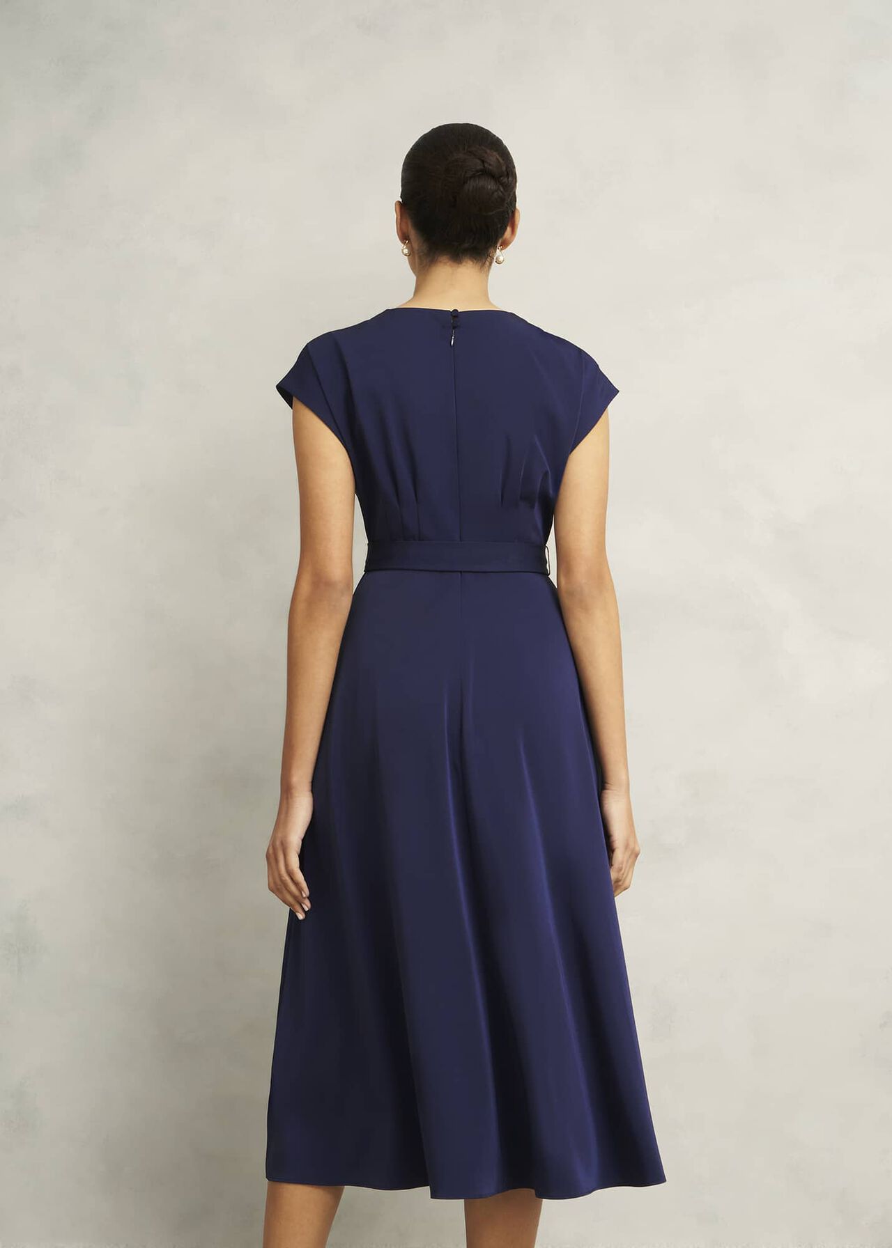 Petite Radclyffe Dress, Midnight, hi-res