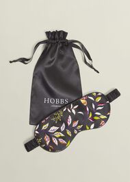 Gabrielle Silk Eye Mask, Navy Multi, hi-res
