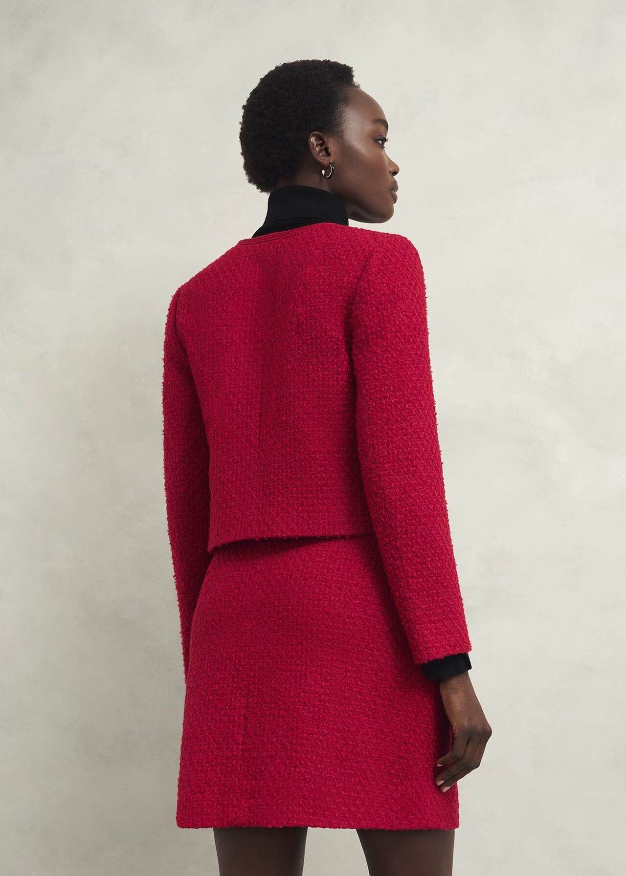 Rosa Skirt With Wool, Rowan Red, hi-res