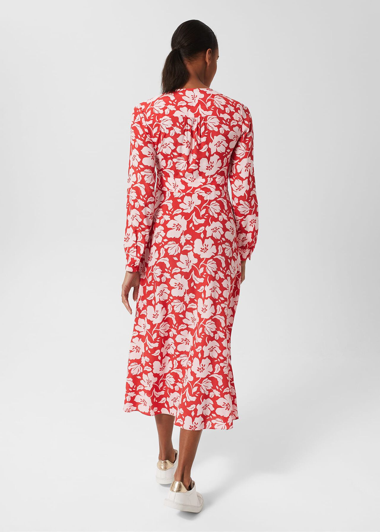 Allison Dress, Red Pink, hi-res