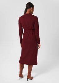 Teresa Knitted Dress, Rhubarb, hi-res
