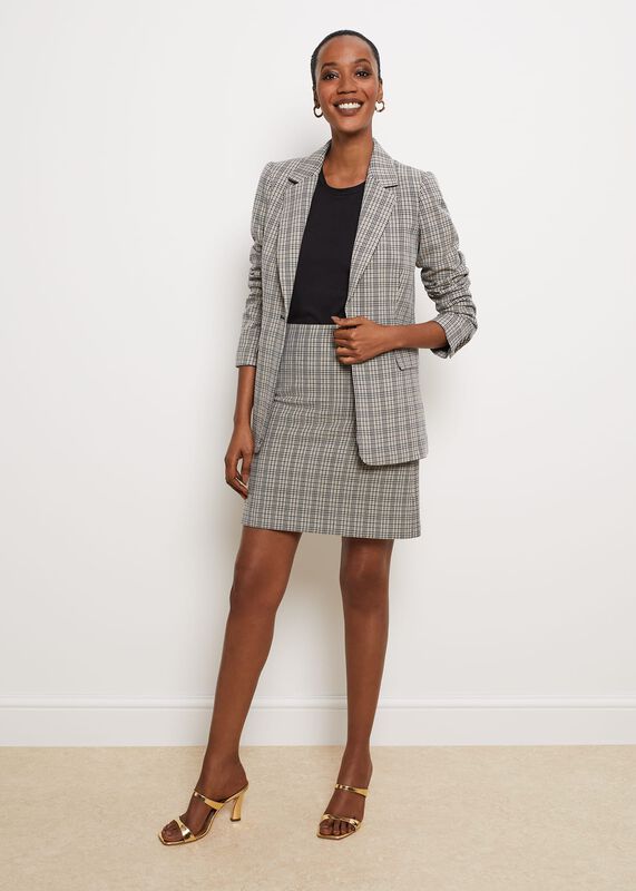 Byron Skirt Suit Outfit