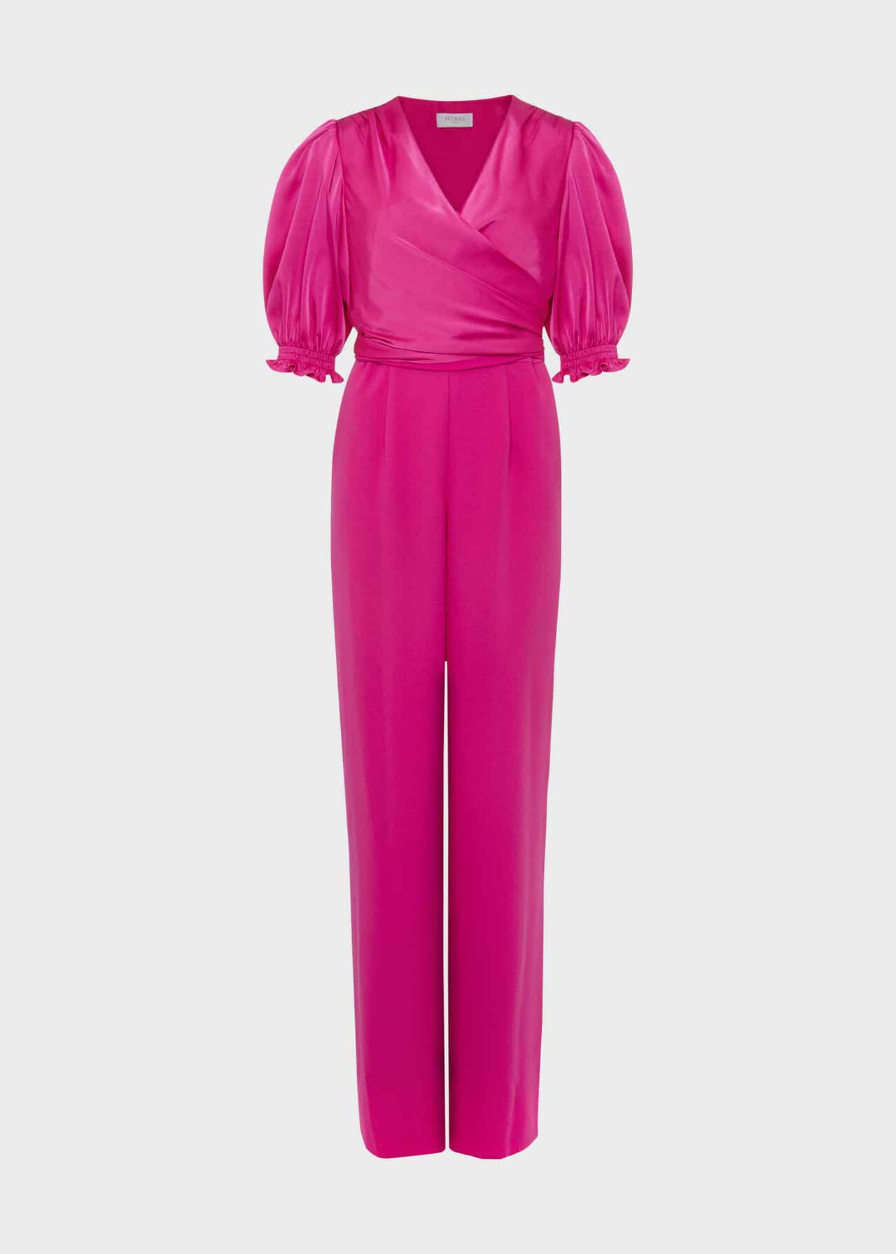 Lenora Wrap Jumpsuit, Pink, hi-res