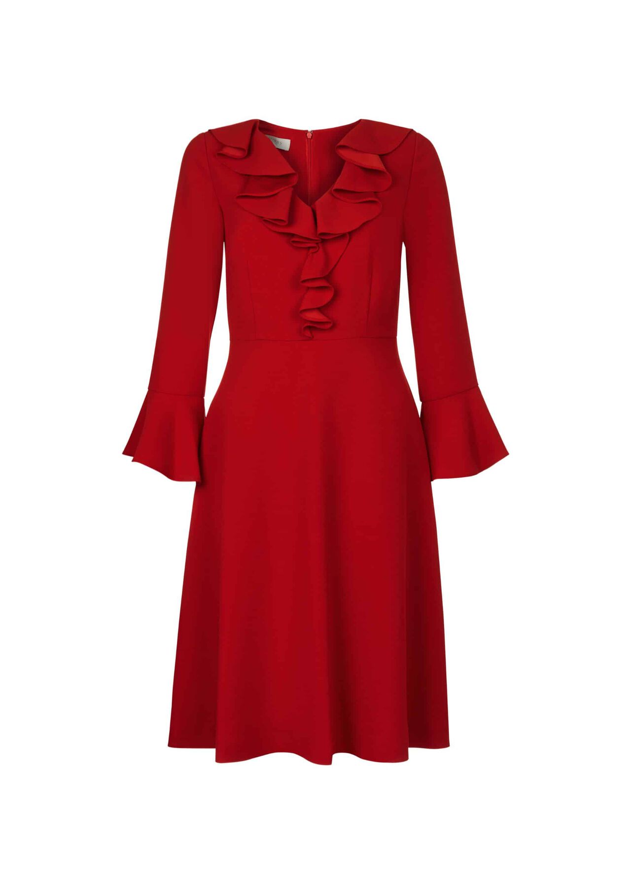 Leela Dress, Red, hi-res