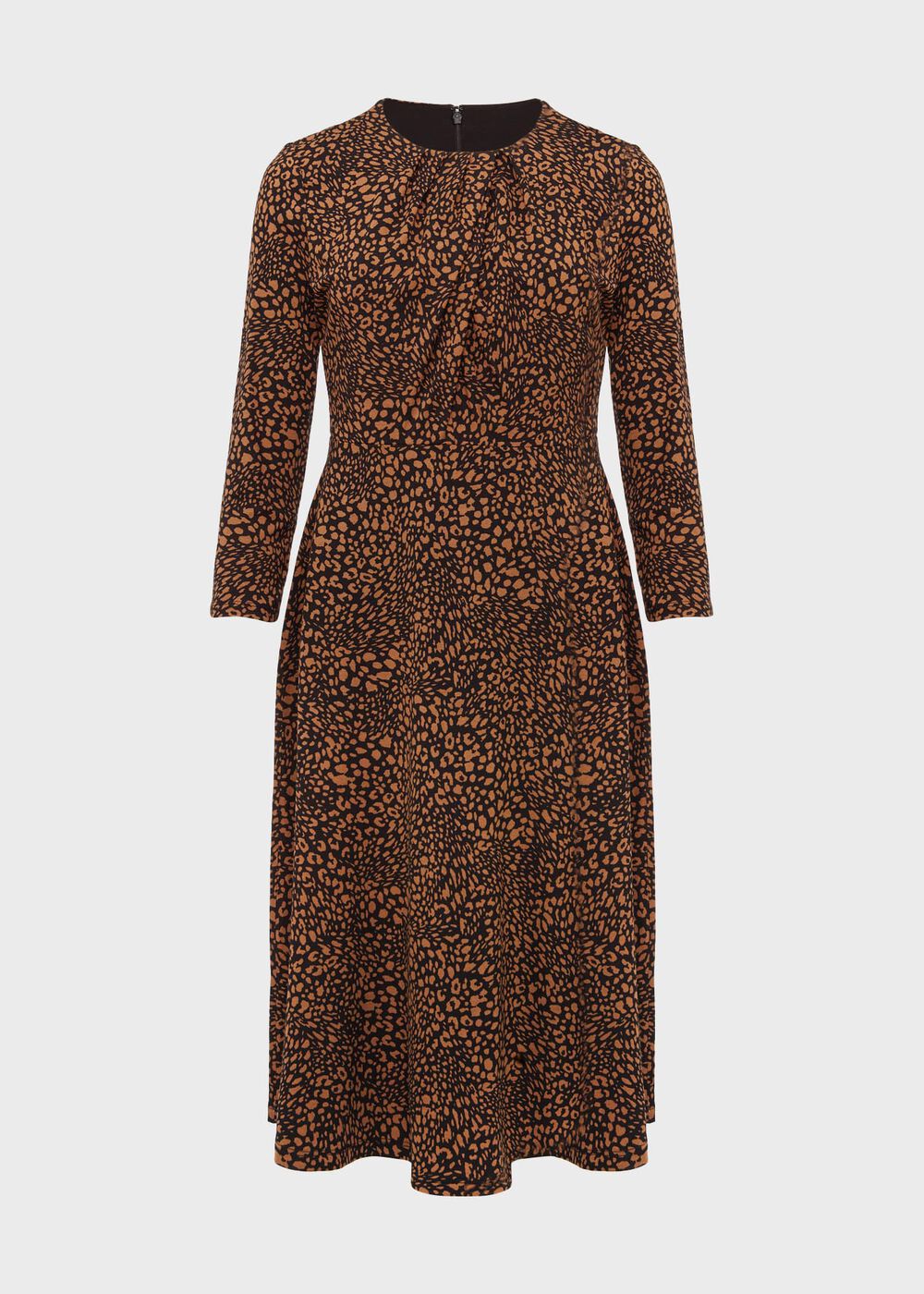 Anita Jersey Dress, Black Multi, hi-res