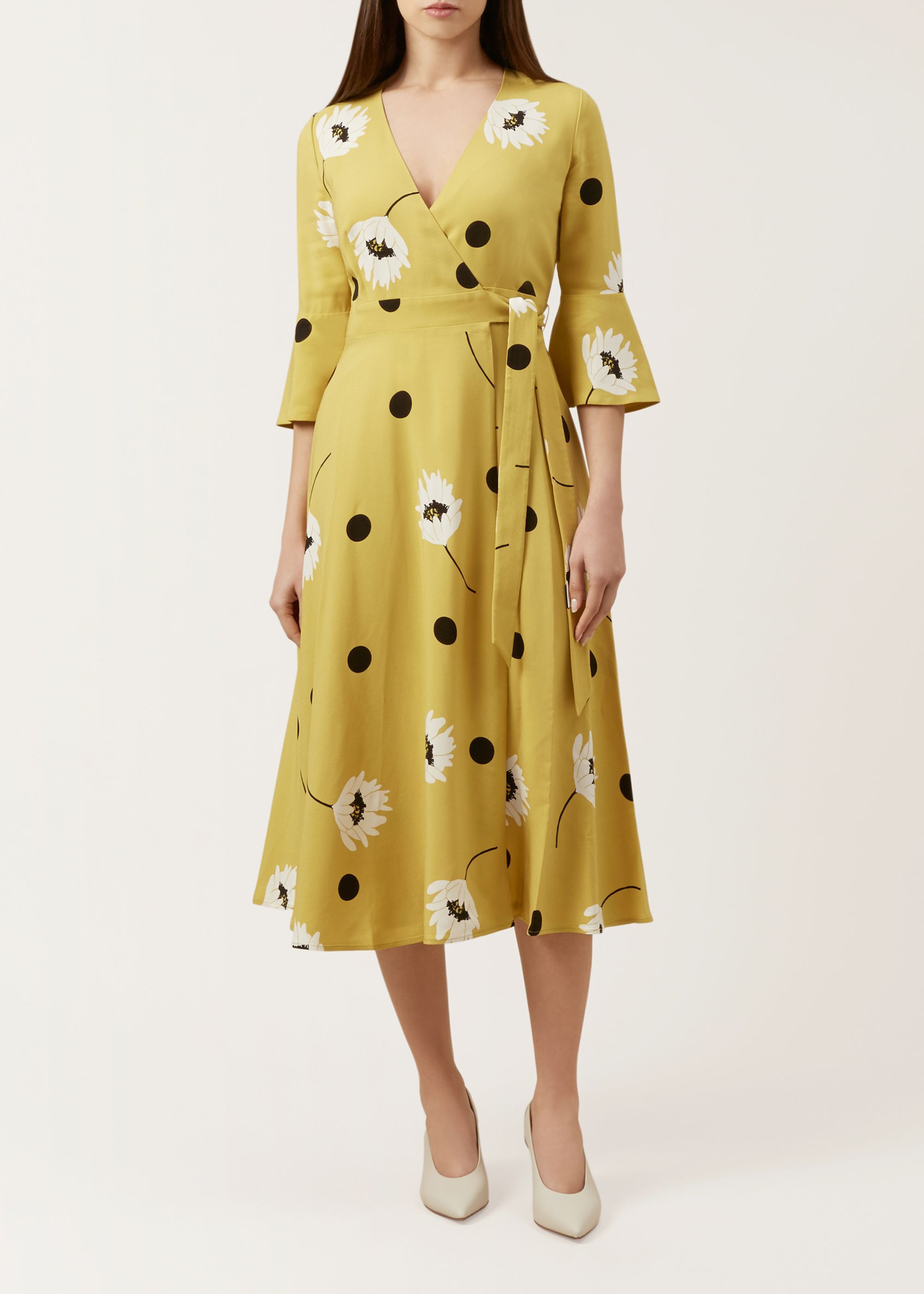 mustard corduroy overall dress