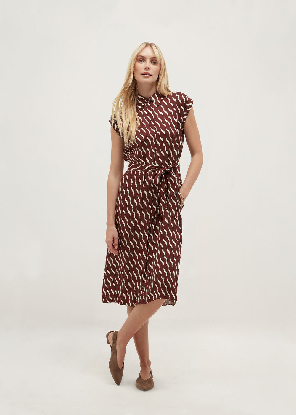 Petite Kalinda Shirt Dress