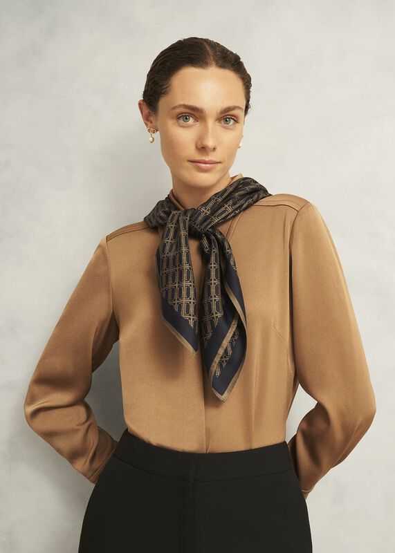 Bria Silk Scarf