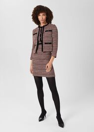 Cassidy Tweed Shirt Dress, Multi, hi-res