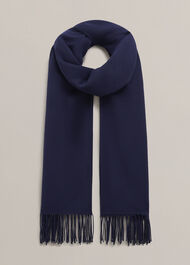 Matilda Scarf, Midnight Navy, hi-res