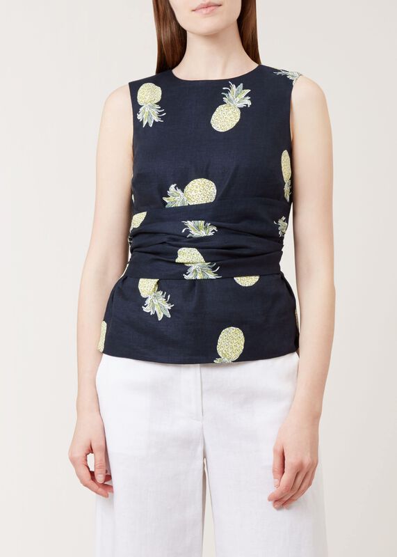 Anika Linen Top