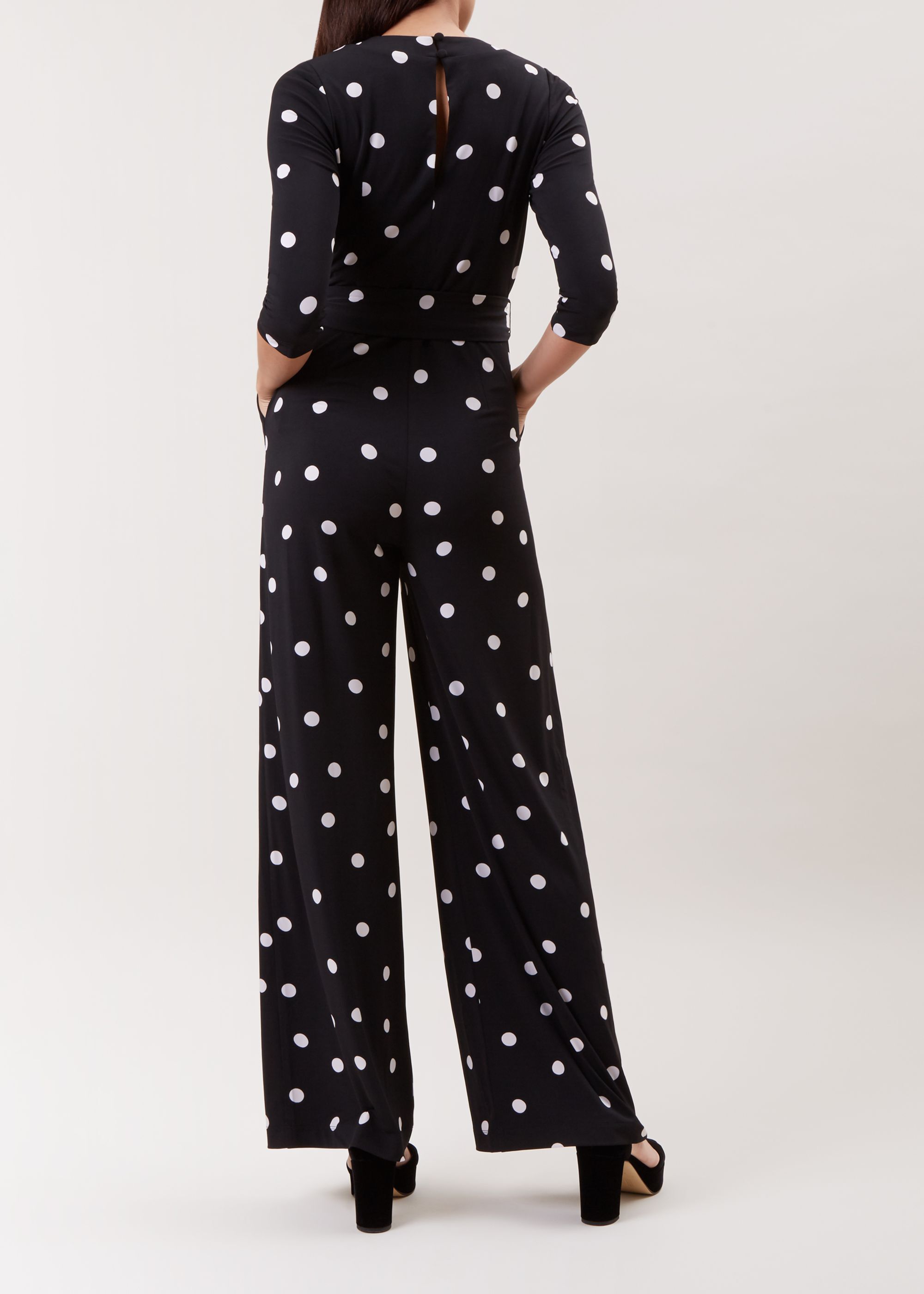 hobbs jordanna jumpsuit black