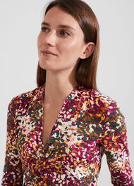 Chiara Printed Top, Multi, hi-res