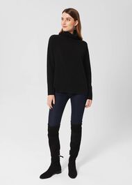 Joan Over The Knee, Black, hi-res