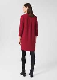 Katelena Tunic Dress, Berry Pink, hi-res