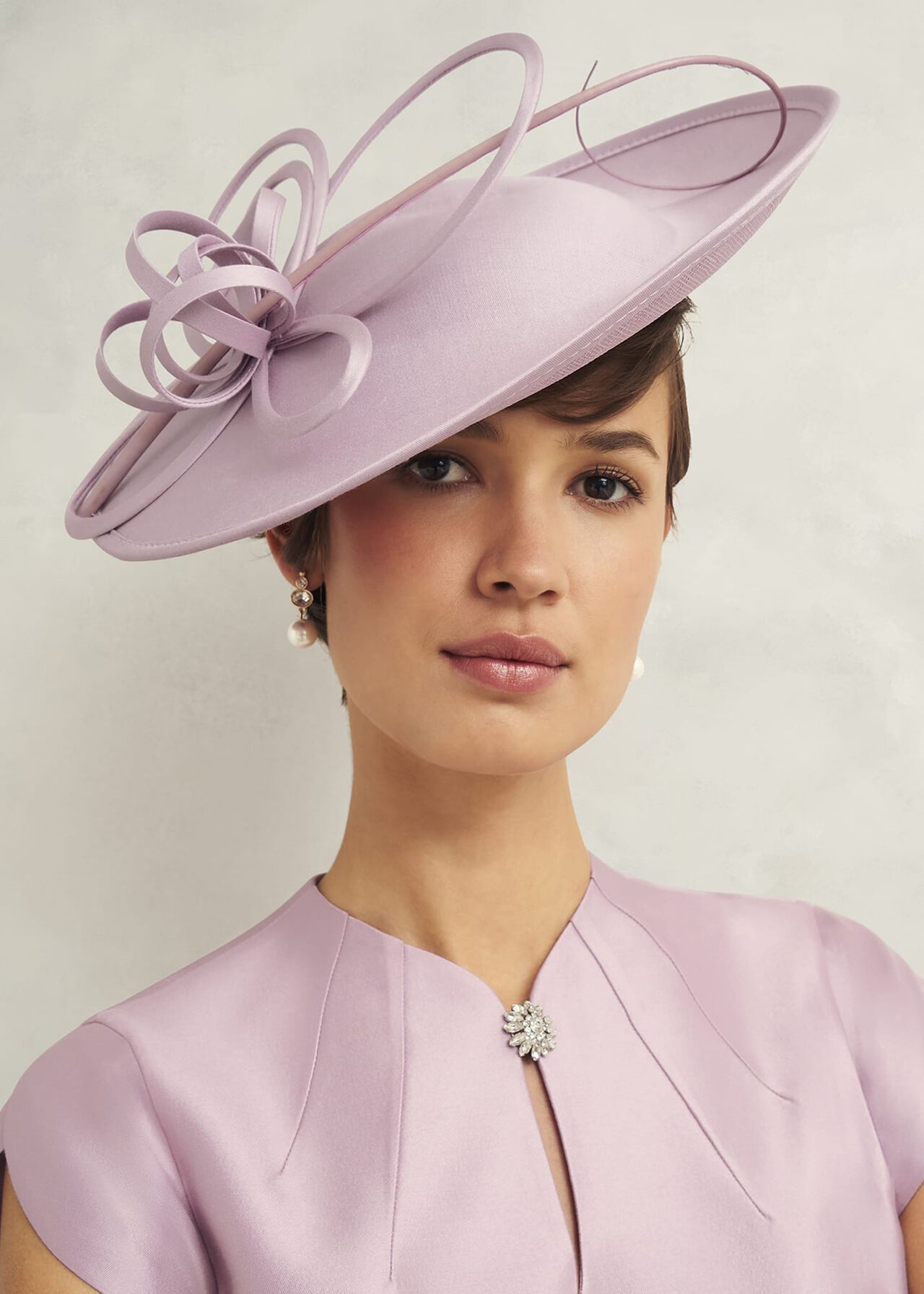 Eugeni Fascinator, Soft Petal Pink, hi-res