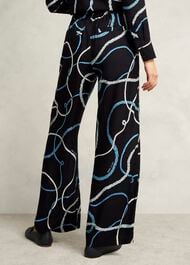 Raya Trousers, Navy Multi, hi-res