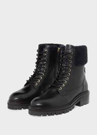 Dani Ankle Boot, Black, hi-res