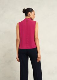 Shelley Blouse, Cranberry Pink, hi-res
