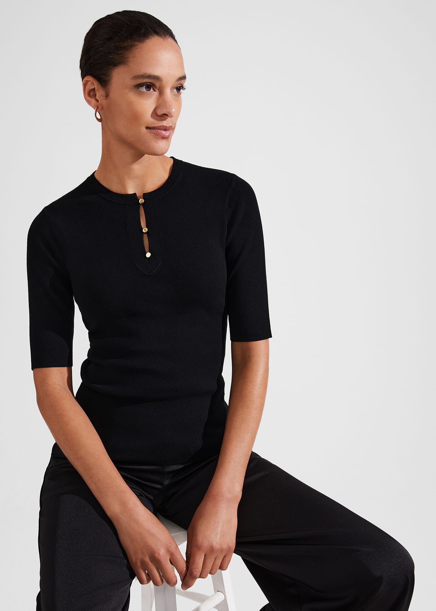 Hobbs black jumper new arrivals